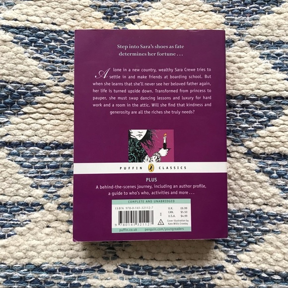 A Little Princess Frances Hodgson Burnett Puffin Paperback Class Young Adult - Picture 2 of 2